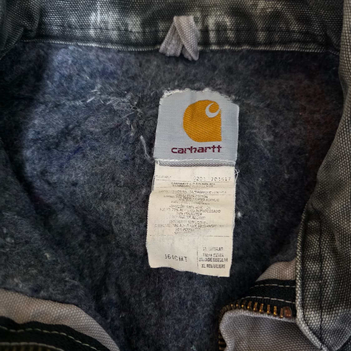 [XL] 빈티지 칼하트 J64 CMT 쿠니치노무라 디트로이트 자켓 상품이미지10