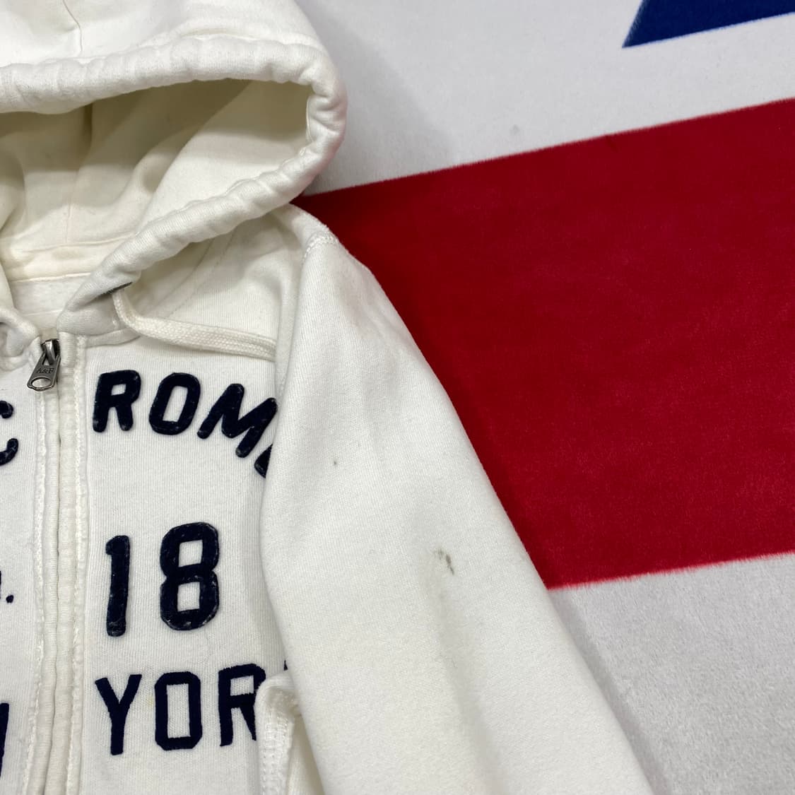 아베크롬비 슬림핏 후드집업 여성S 상품이미지6