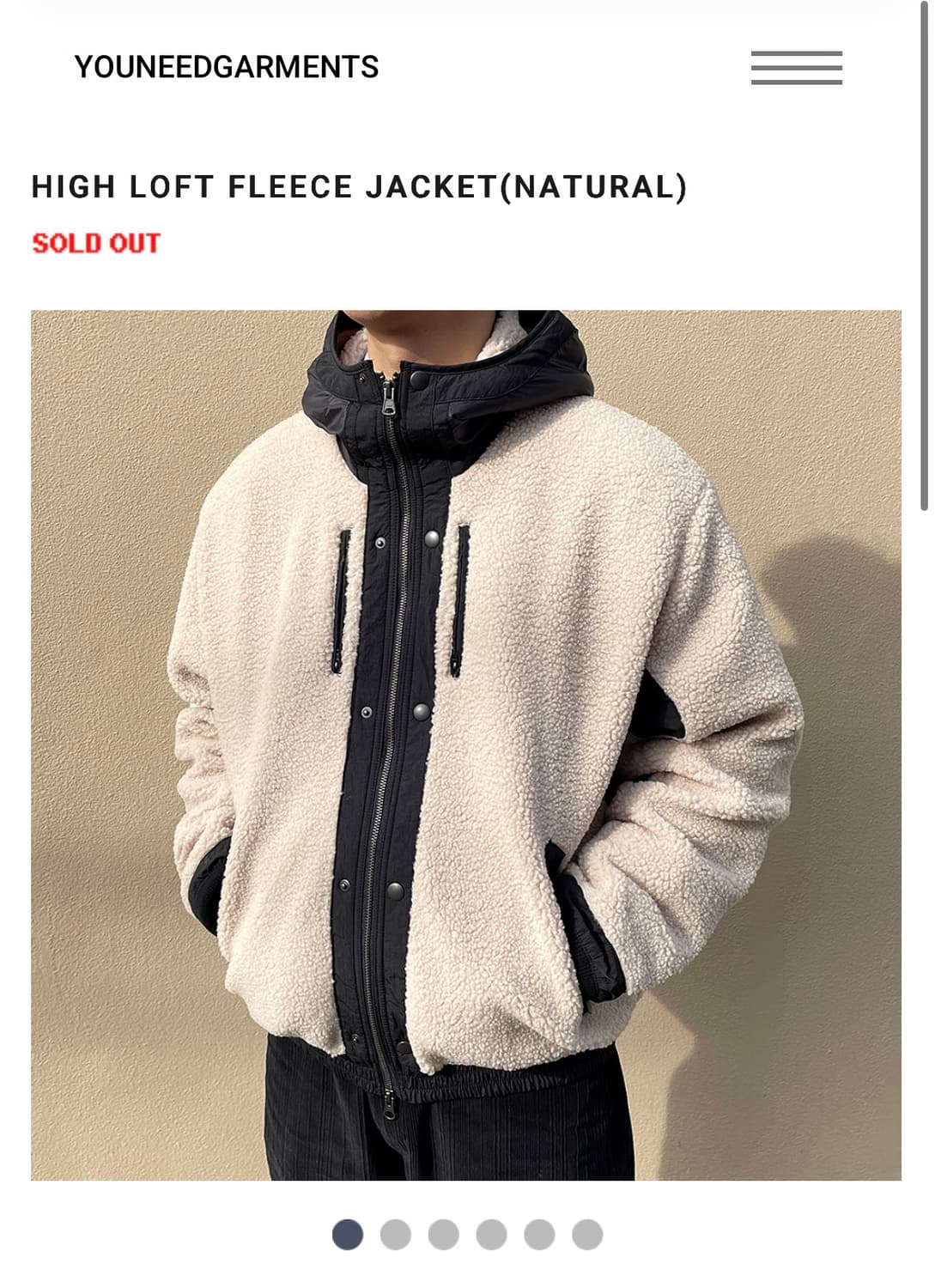 유니드가먼츠 하이로프트 플리스 자켓 L 상품이미지1