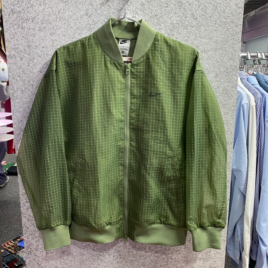 나이키 스우시 립스탑 우븐 빅로고 바람막이 B2994 상품이미지2