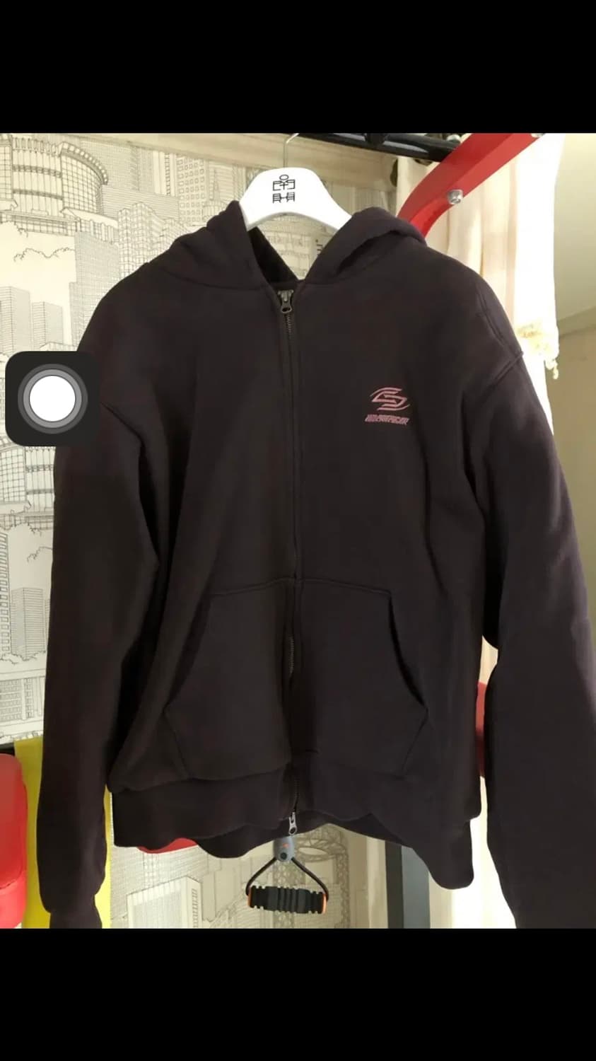 언더마이카 어칸 패디드 숄더 써멀 후드 상품이미지1