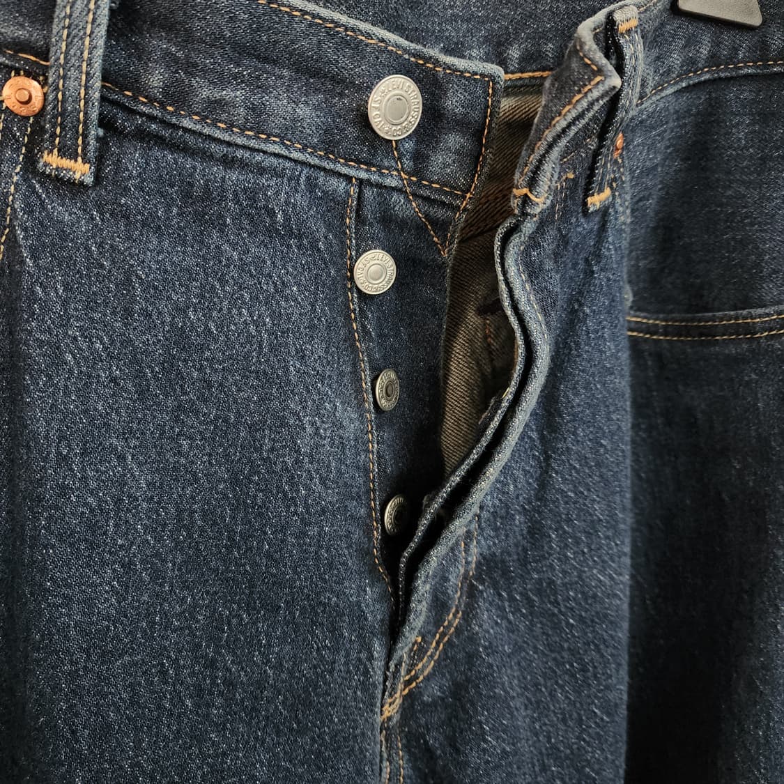 리바이스 데님 청바지 진청 상품이미지5