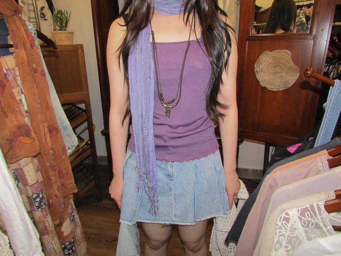 jpn vintage purple sleeveless 상품이미지1