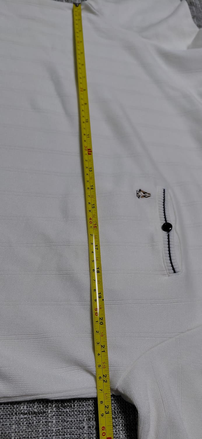 (무료배송) Hush Puppies 흰색 맨투맨 티셔츠 LL 상품이미지8