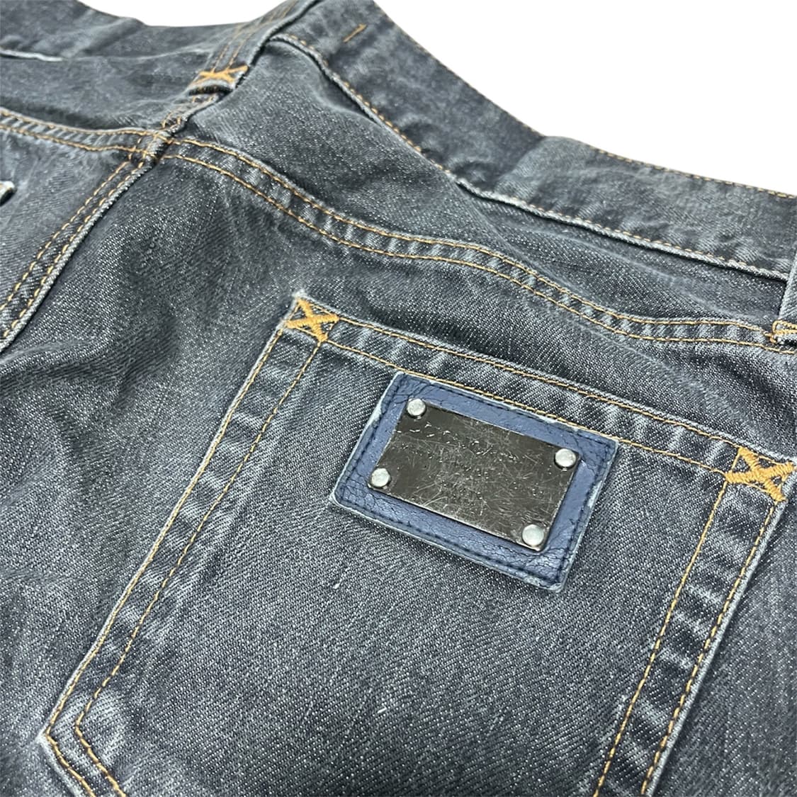 Dolce & Gabbana 12 라인 플레이트 데님 팬츠 상품이미지3