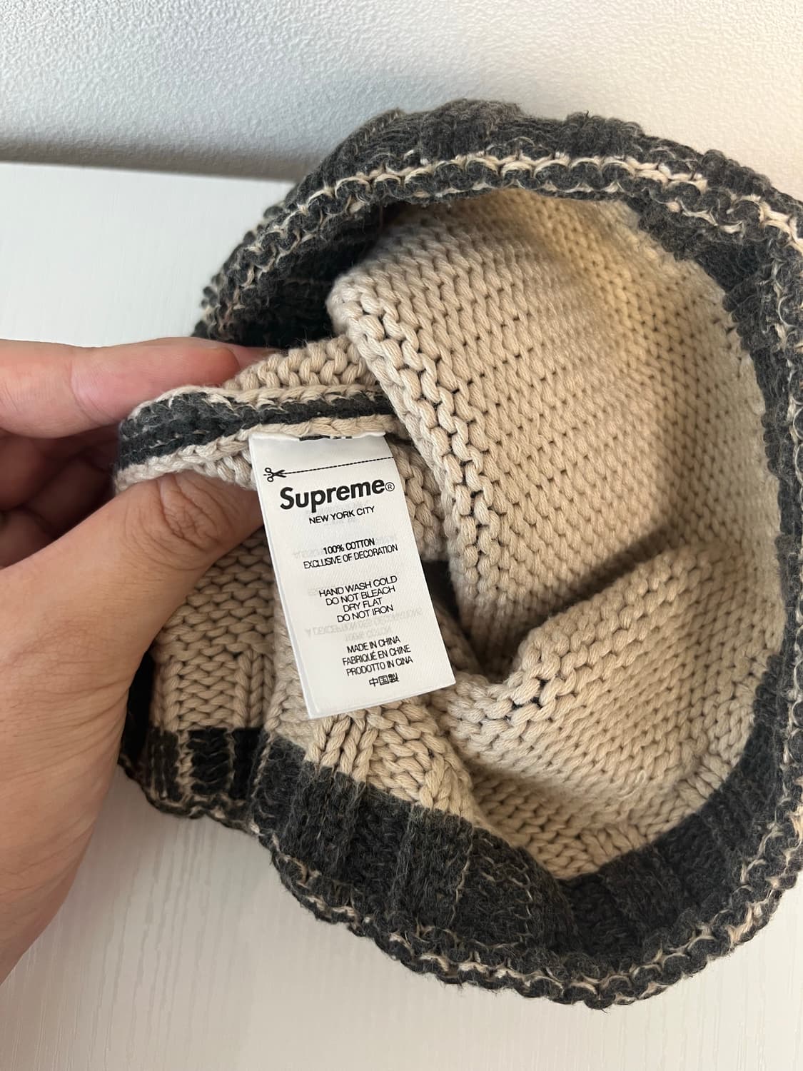 슈프림 오버프린트 비니 22ss 상품이미지2