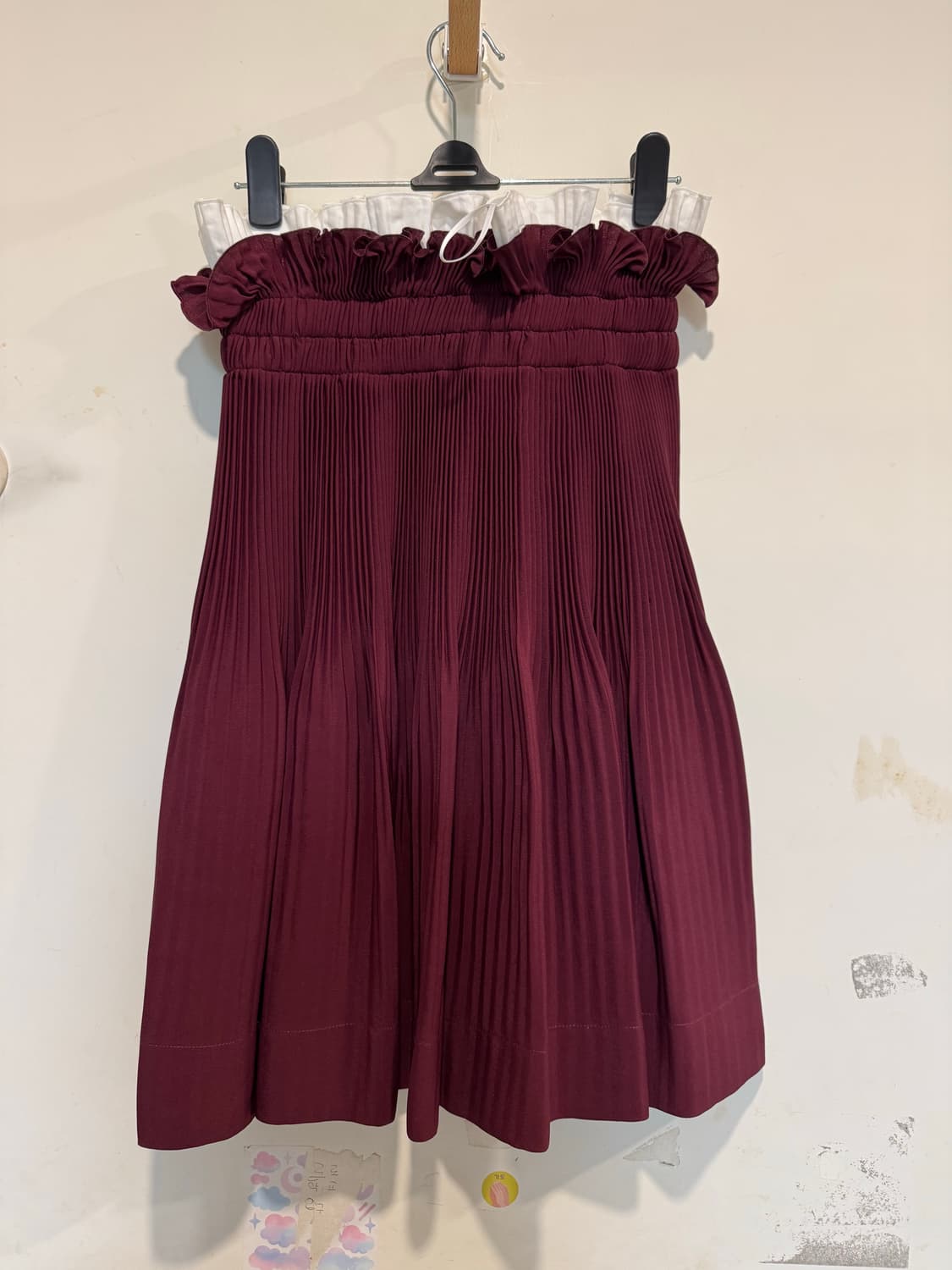 N21 플리츠 미니스커트 상품이미지1