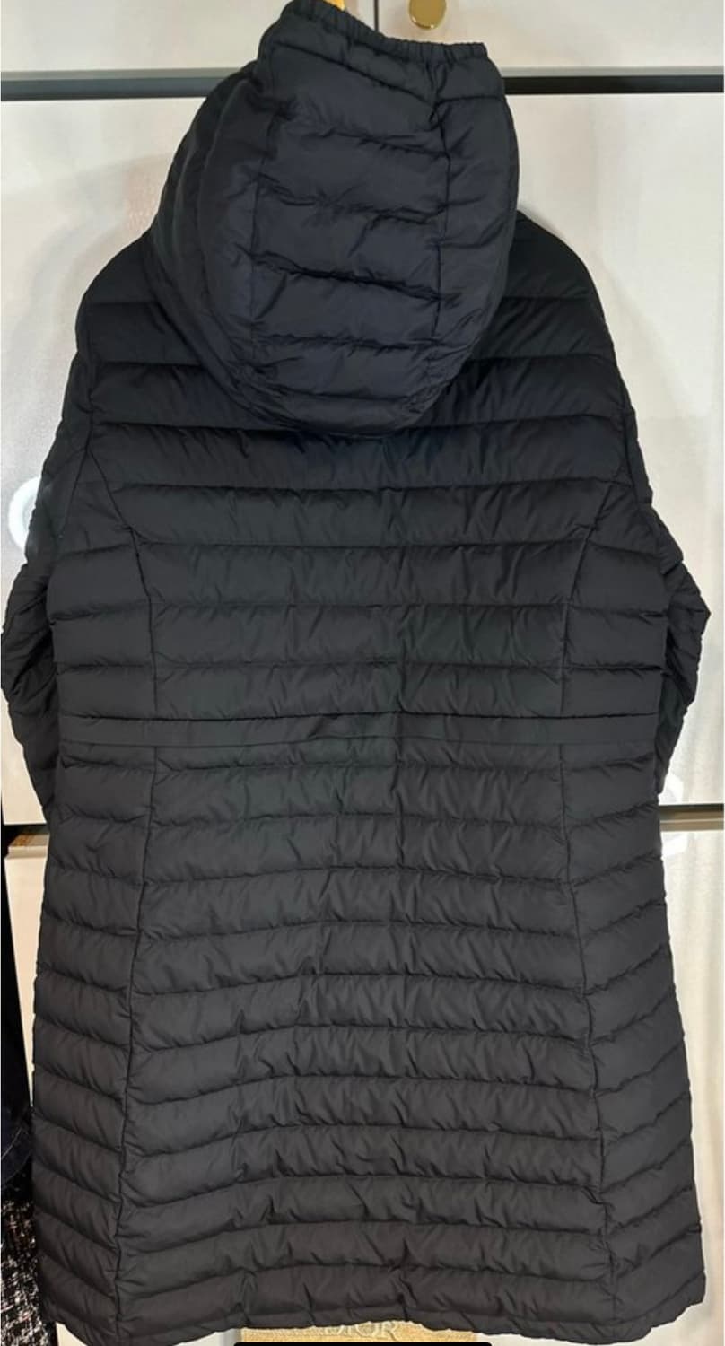 아이더 블랙 경량롱패딩 여성 상품이미지5