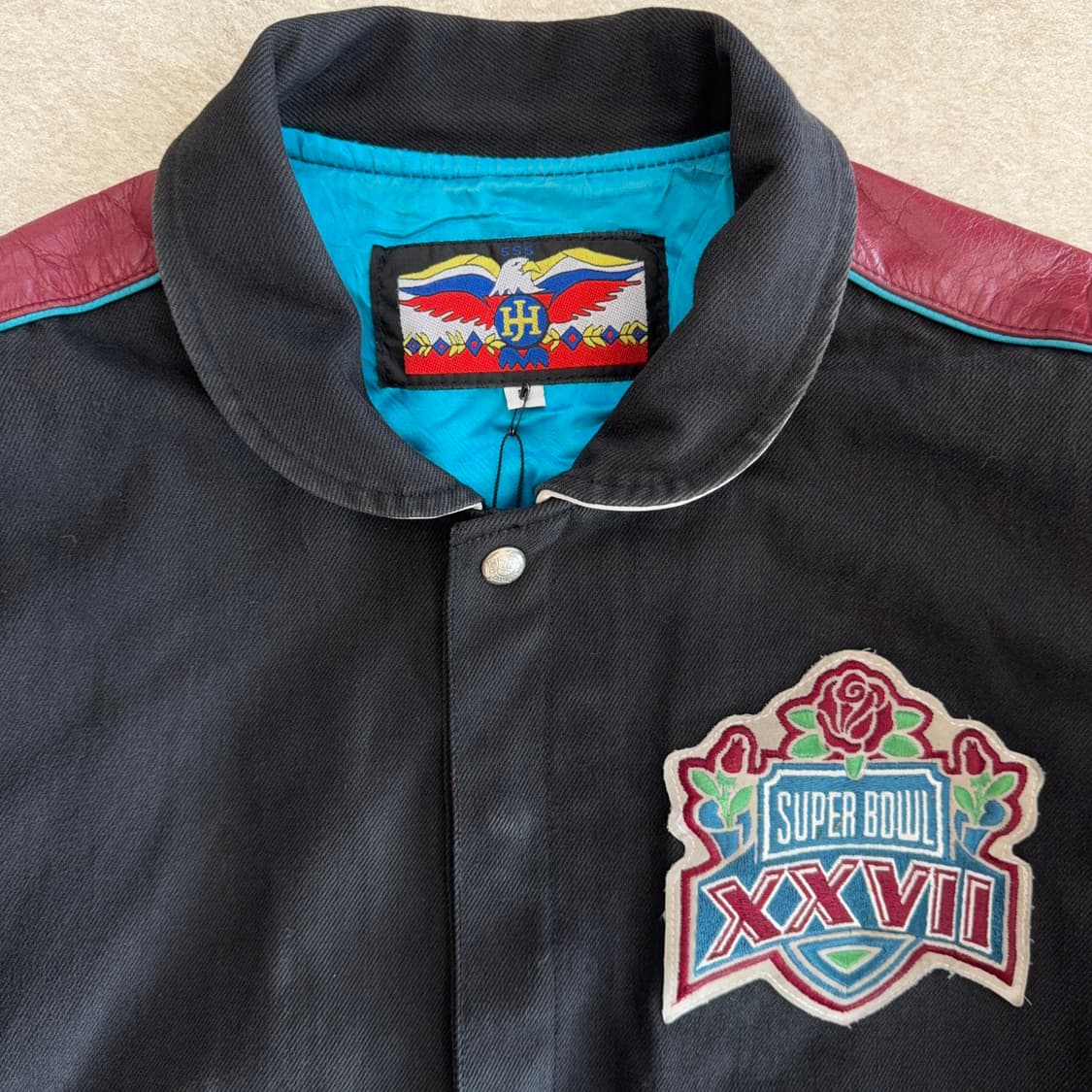 90s NFL Super Bowl Jeff Hamilton 자켓 상품이미지2