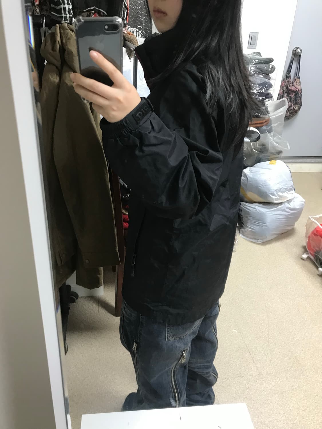 디키즈 하프점퍼 블랙 상품이미지2