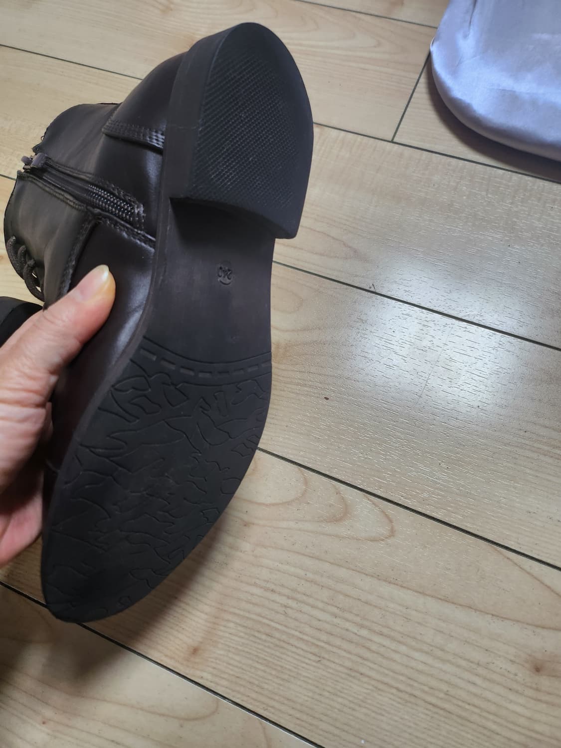 가죽 앵클 부츠 상품이미지4