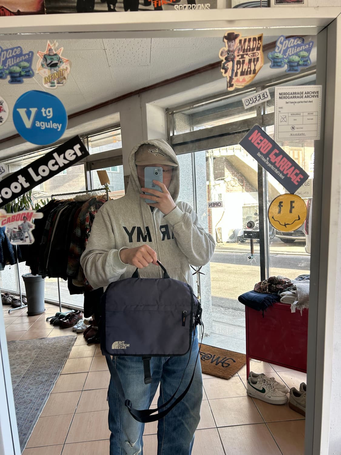 00‘s 노스페이스 미니 크로스백 상품이미지7