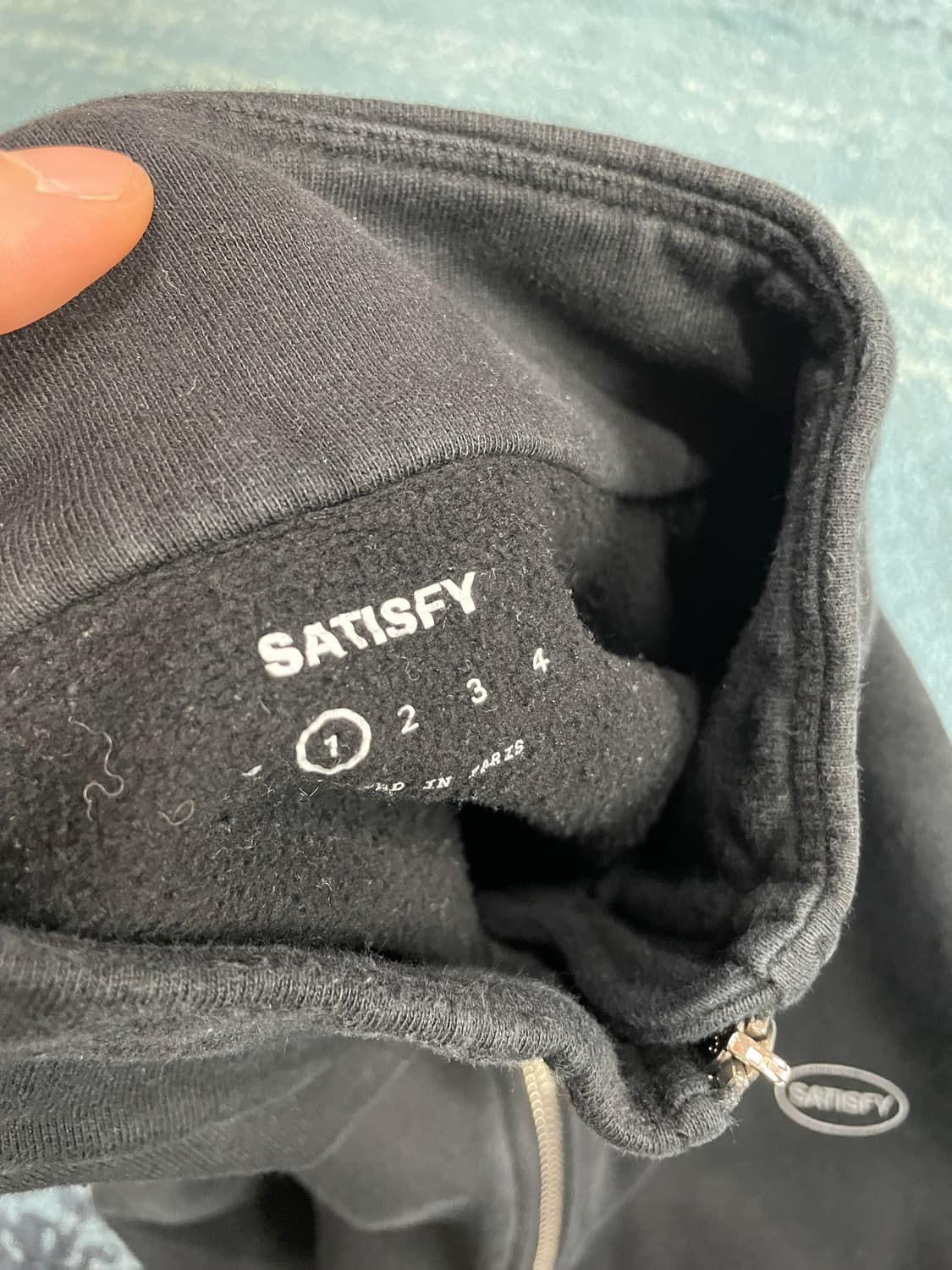 새티스파이 소프트쉘 하프 집업 맨투맨 상품이미지7