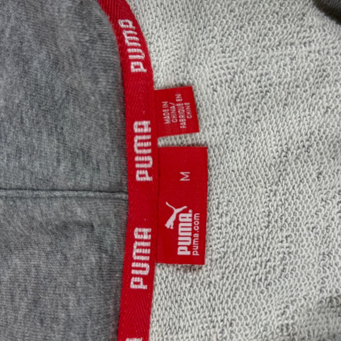 [M] 푸마(PUMA) 코튼 조끼 후드집업 베스트 상품이미지5