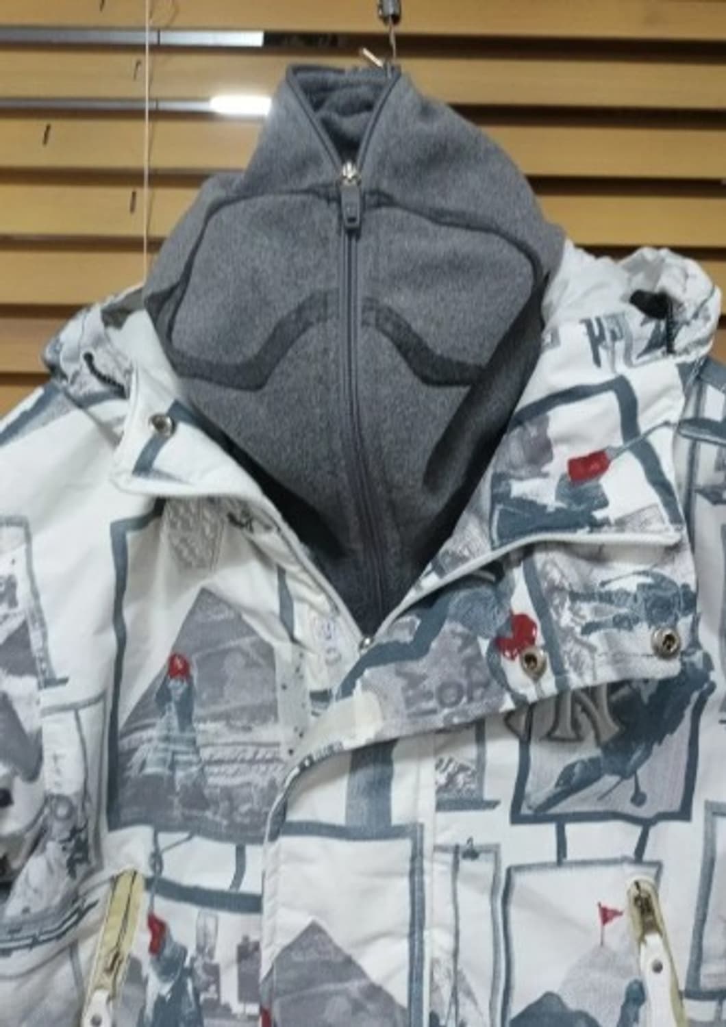 MLB 스키후드패딩점퍼 100사이즈 상품이미지1