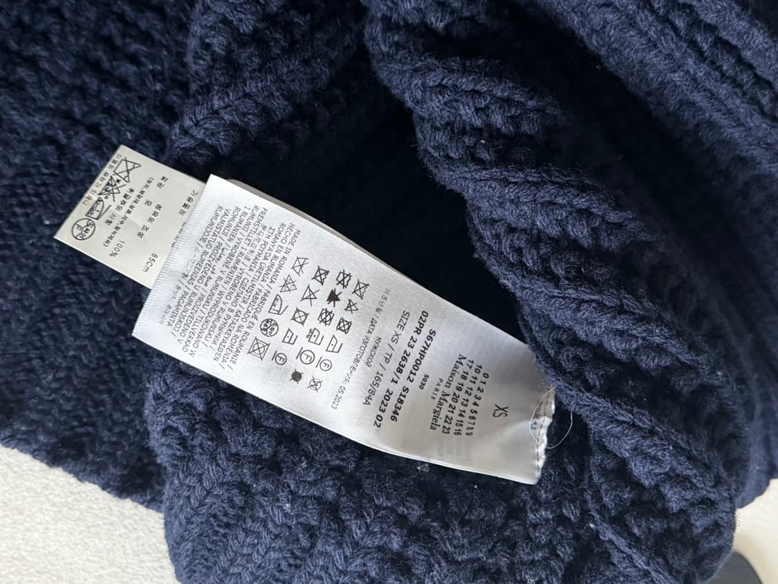 마르지엘라 니트 조끼 상품이미지3