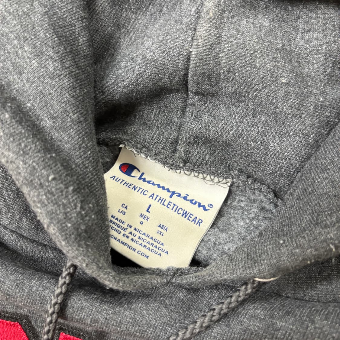 챔피온 코넬 빅로고 후드티 상품이미지3