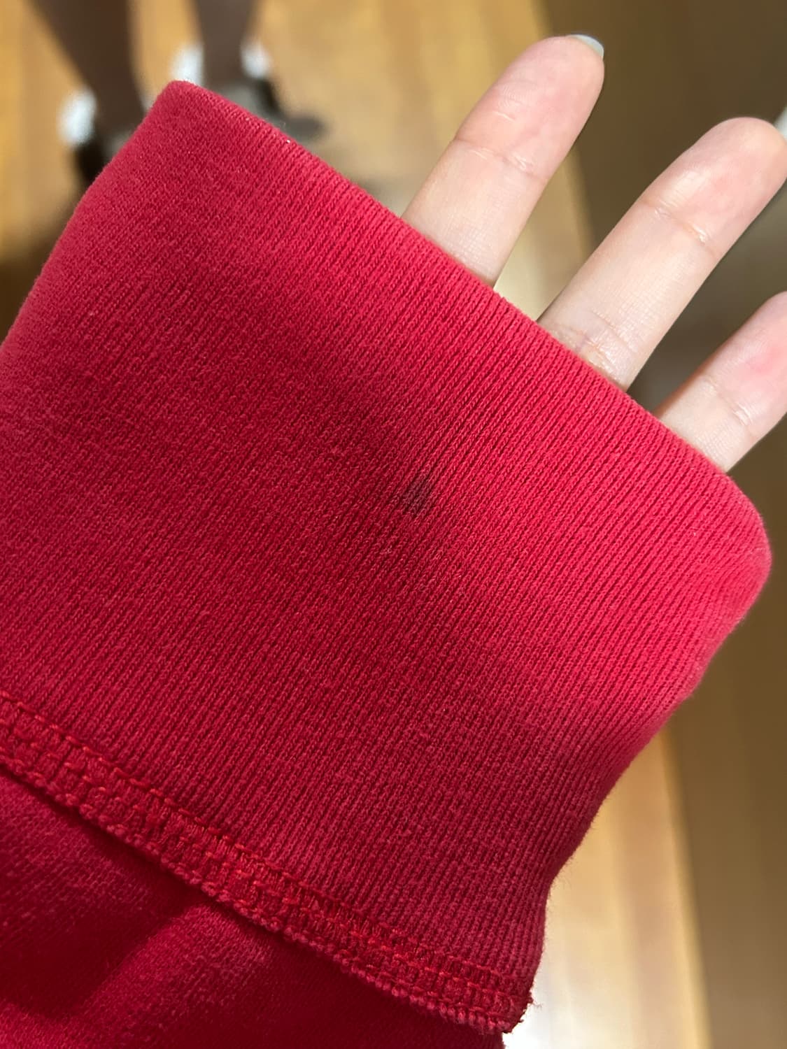 후아유 빅로고 후드집업 상품이미지5