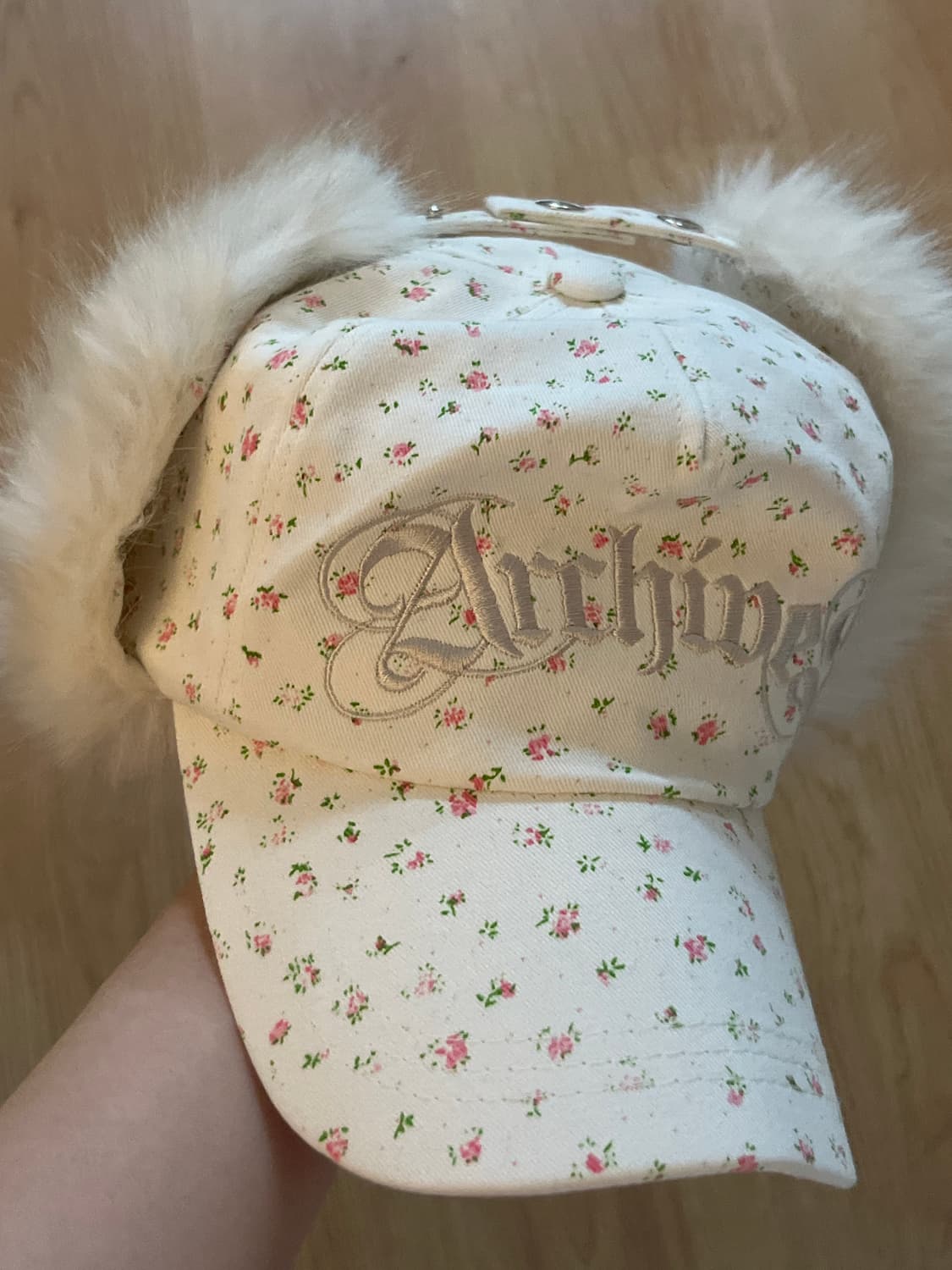 2000아카이브 퍼 이어플랩 캡 상품이미지5