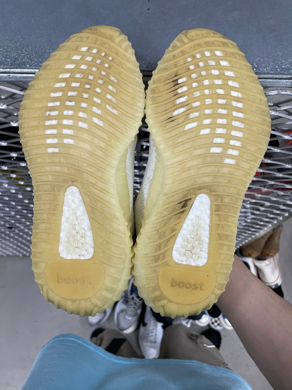 아디다스 이지 부스트 350 V2 크림 화이트 230 (gr-5245) 상품이미지6