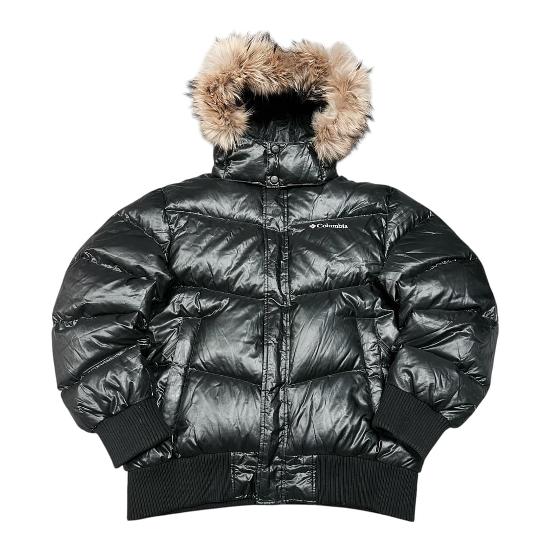 ✨ (바배) 컬럼비아 구스다운 블랙 패딩 상품이미지1
