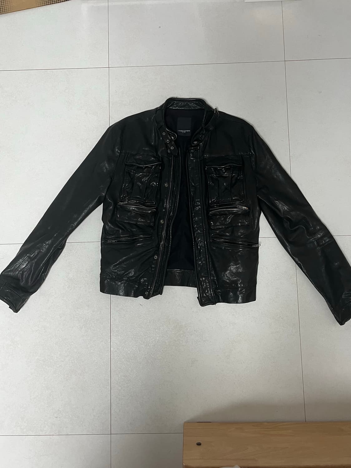 양가죽 라이더 자켓 상품이미지3