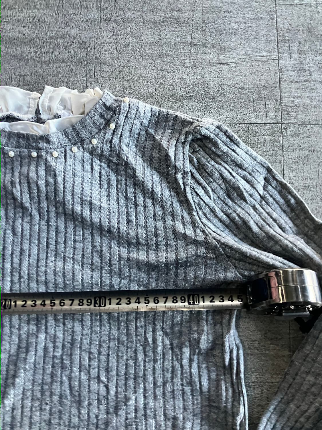 일본빈티지 Ragout 달천깔페어리 프린세스깔 진주 니트스웨터 상품이미지2