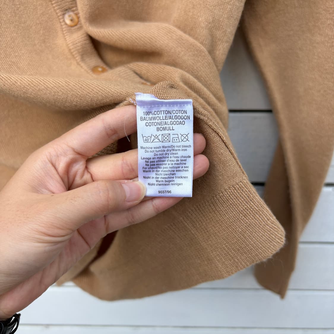 Burberry 90s 버버리 니트 가디건 상품이미지4