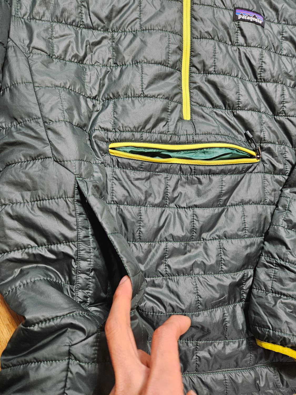 파타고니아 나노퍼프 아노락 후디 후드 집업 경량 패딩 등산 클라이밍 상품이미지3