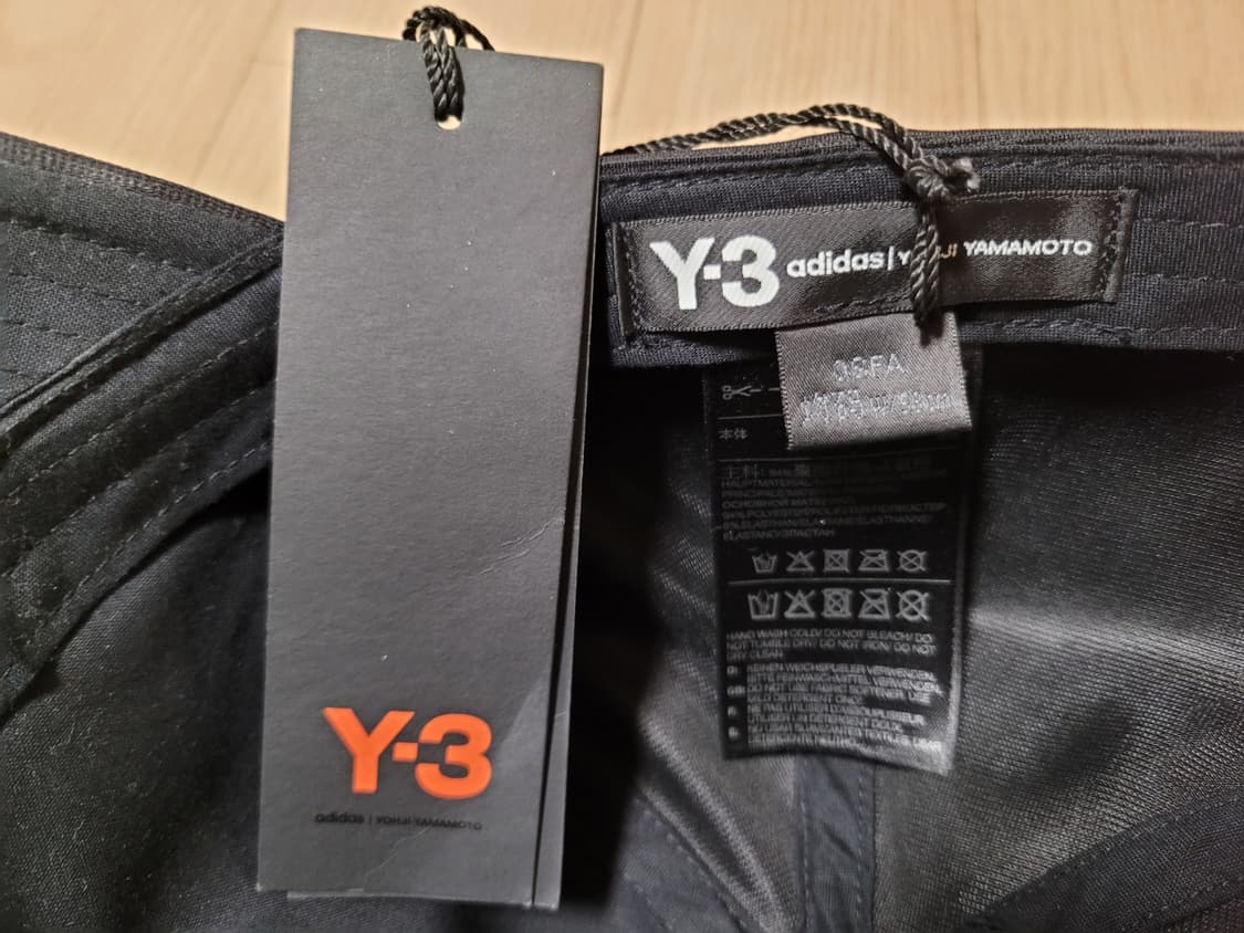 Y-3 로고 볼캡 블랙 D9346 상품이미지2