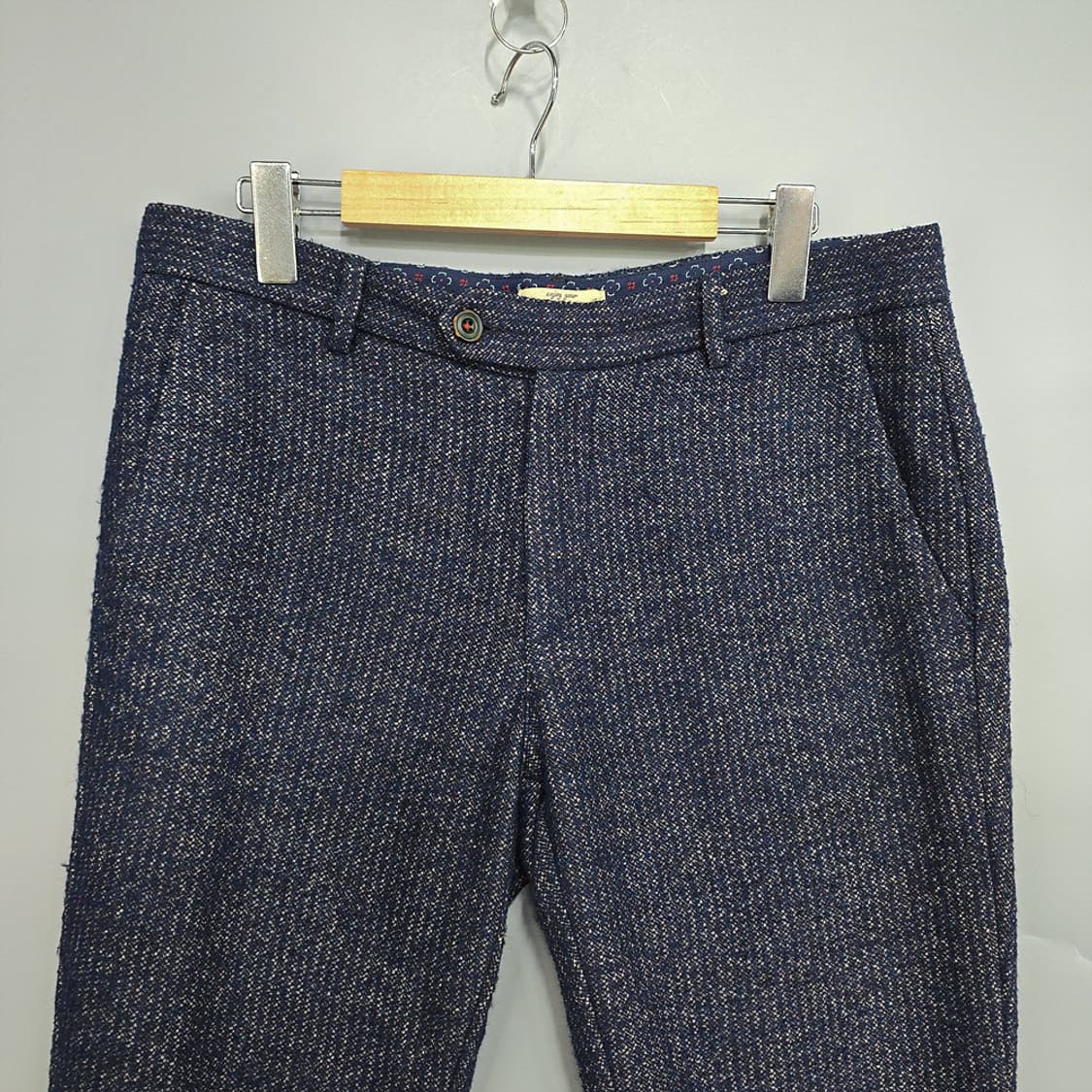 비오비(BOB) 울혼방 트위드 팬츠 34 상품이미지2