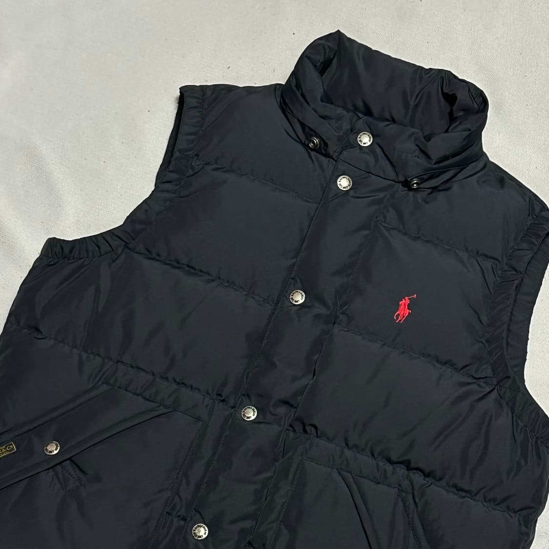 L 폴로랄프로렌 블랙 덕다운 베스트 상품이미지1