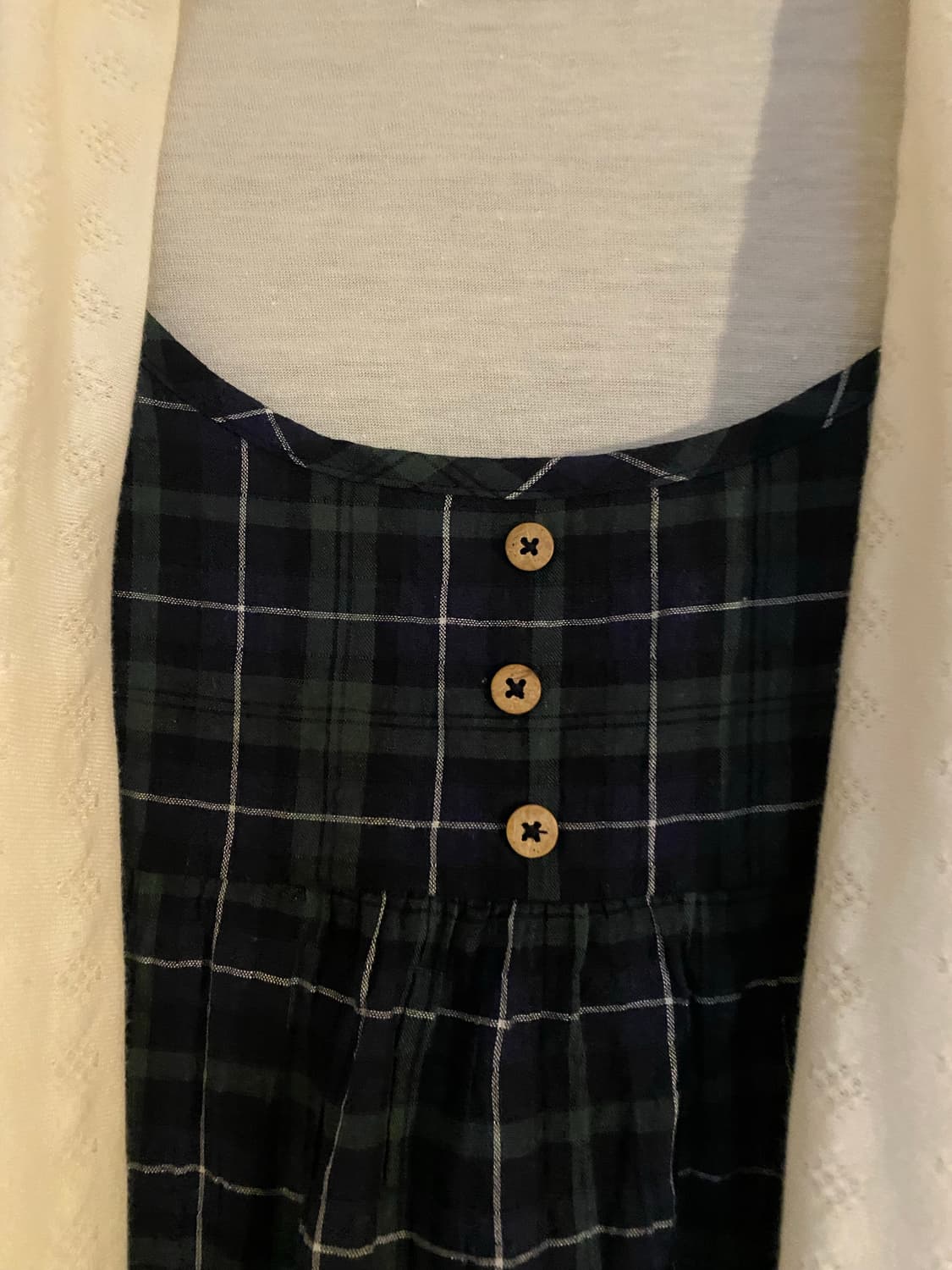 모리걸 빈티지 레이어드 하구미깔 블라우스 상품이미지3