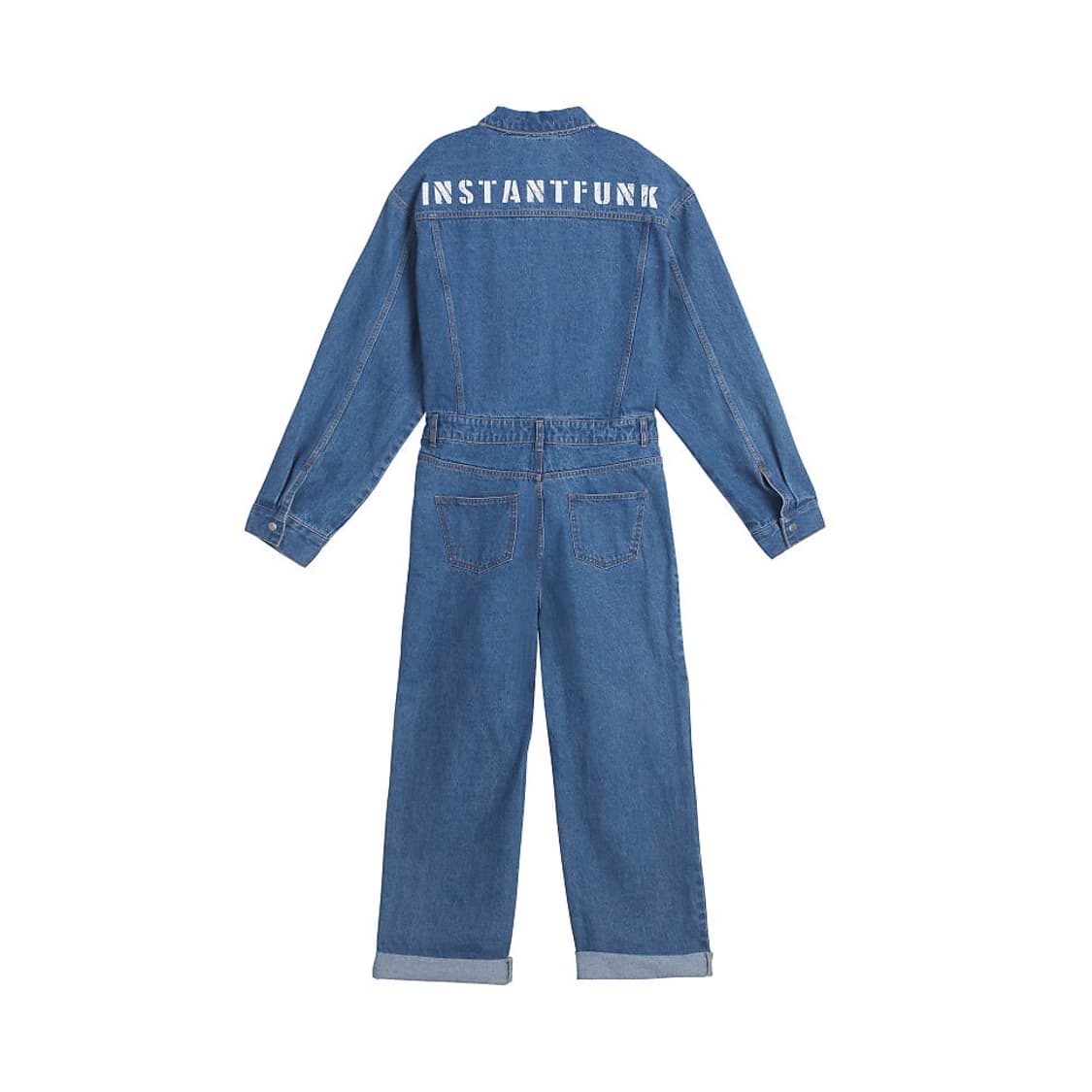 인스턴트펑크 점프수트 오버롤 블루 L (3) 상품이미지2