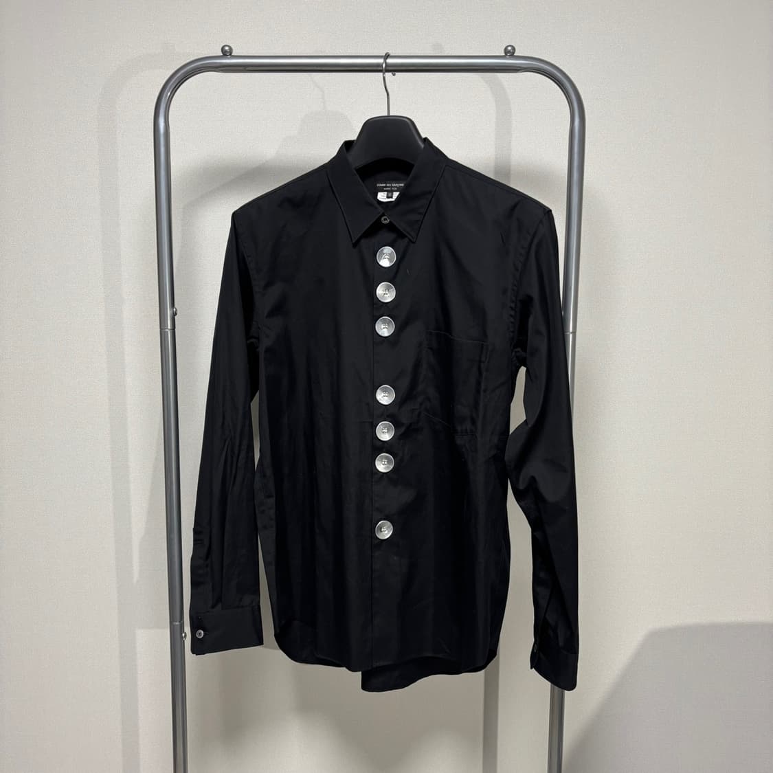 M) 꼼데가르송 옴므 플러스 빅 버튼 셔츠 상품이미지1