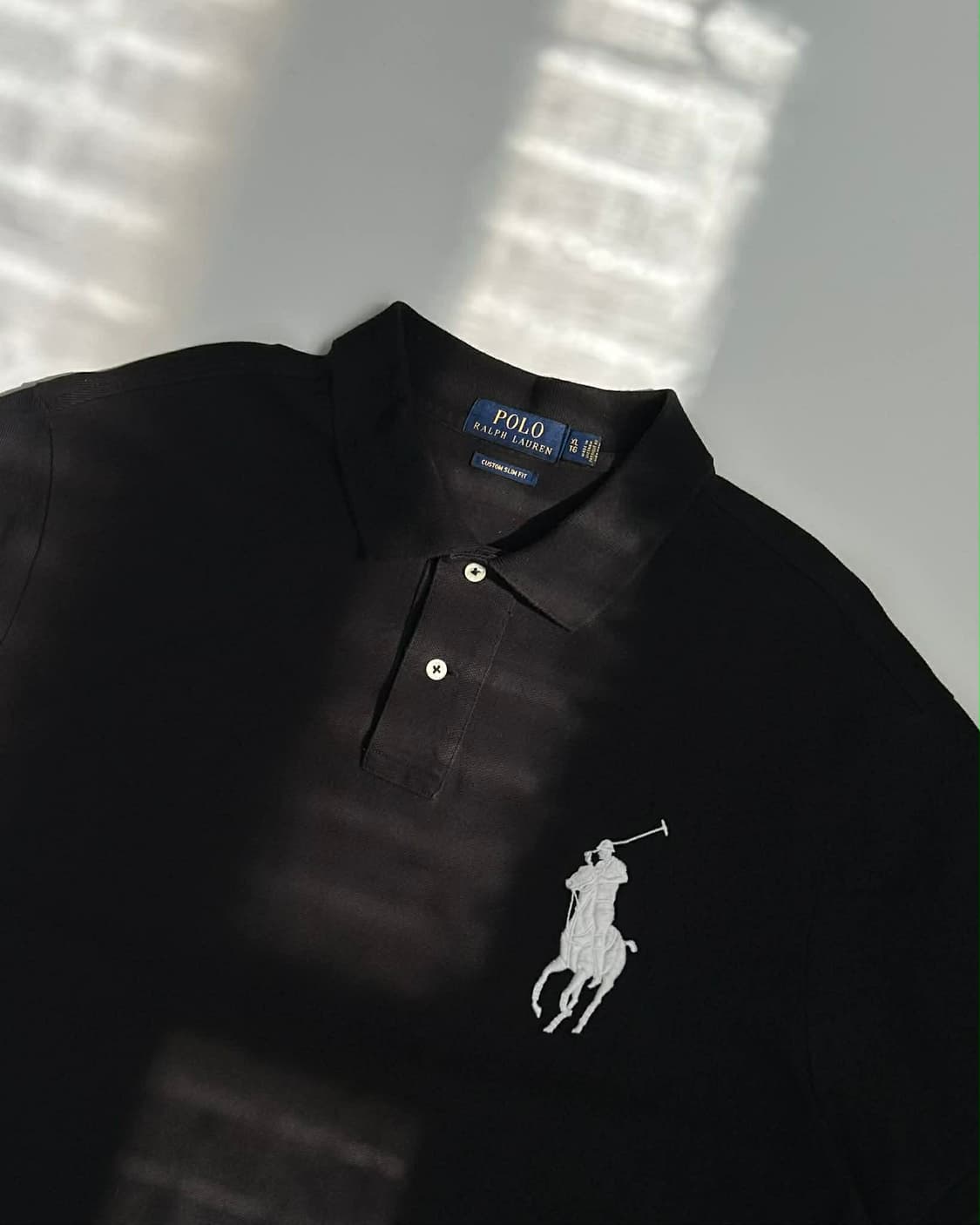 [XL] 폴로 랄프로렌 빅포니 블랙 치프키프 pk 반팔 카라티 상품이미지3