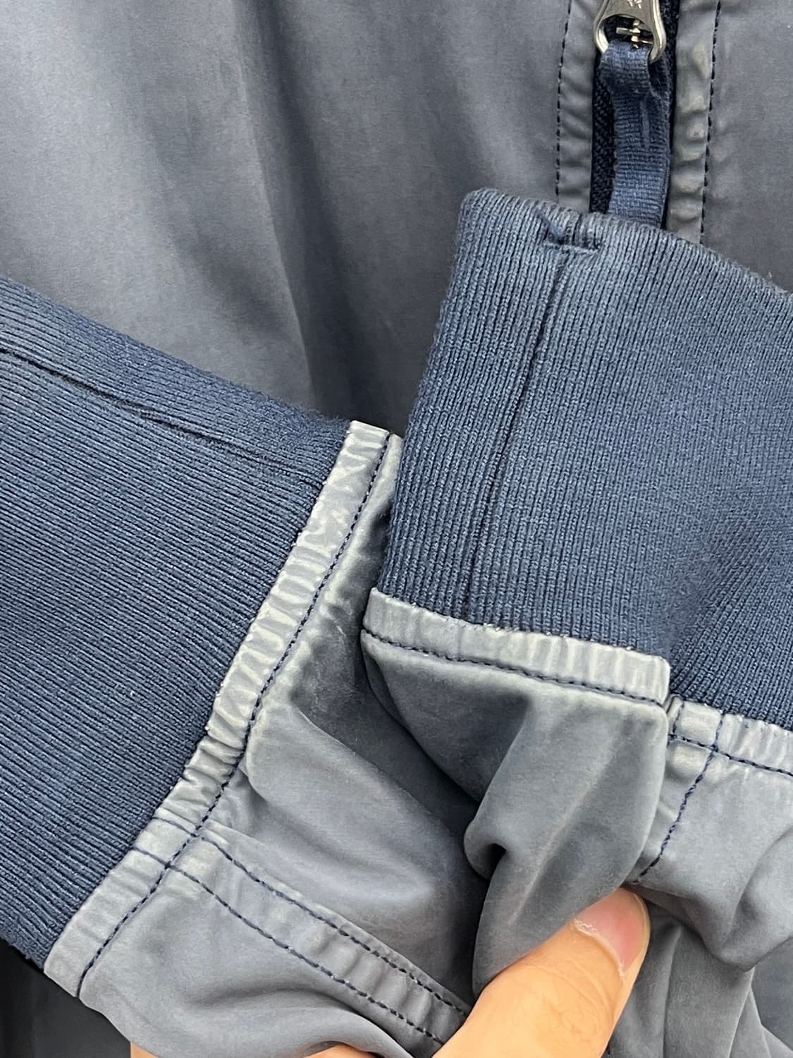 스톤아일랜드 다비드 져지 -TC MA-1 블루종 상품이미지8