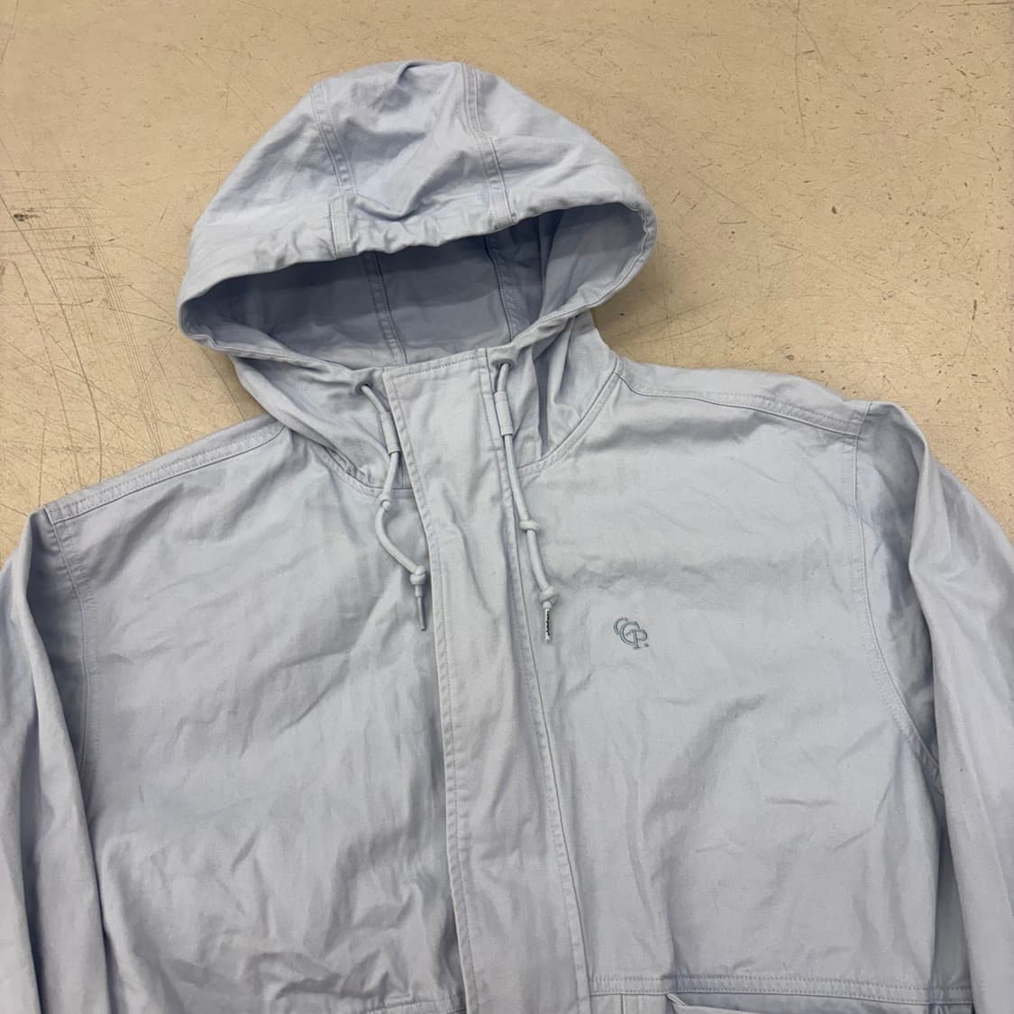 코드그라피 스카이블루 코튼 자켓 상품이미지2