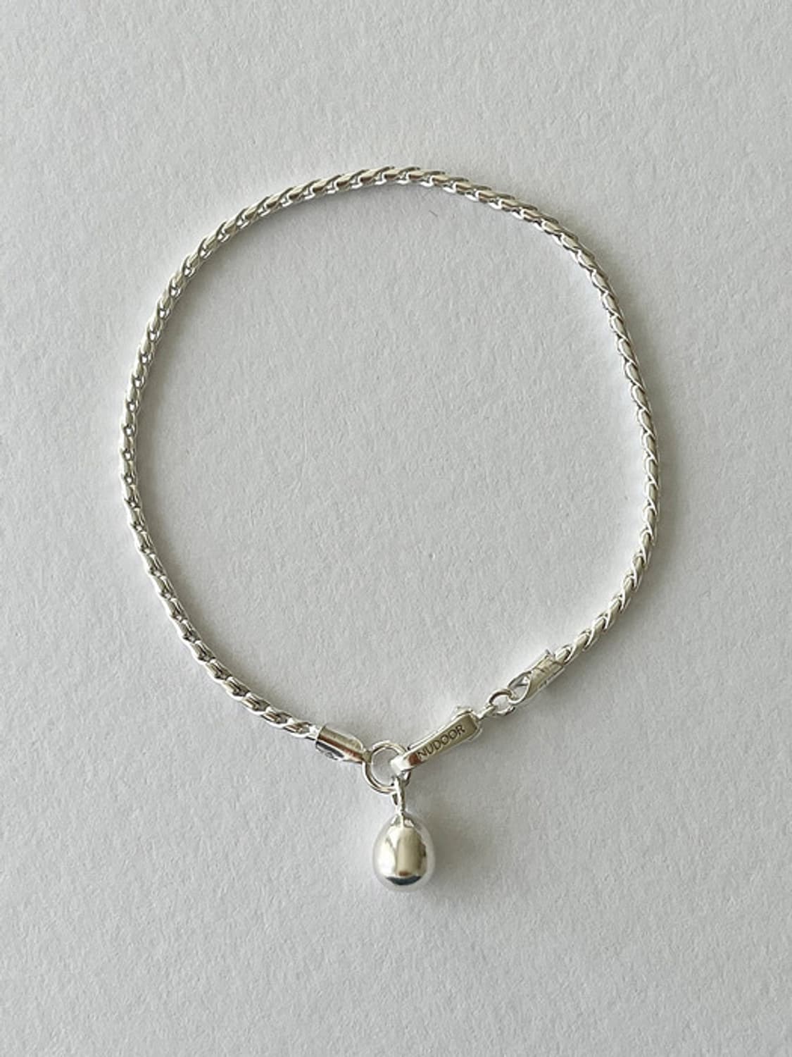 누도어 Braid chain egg bracelet 상품이미지3