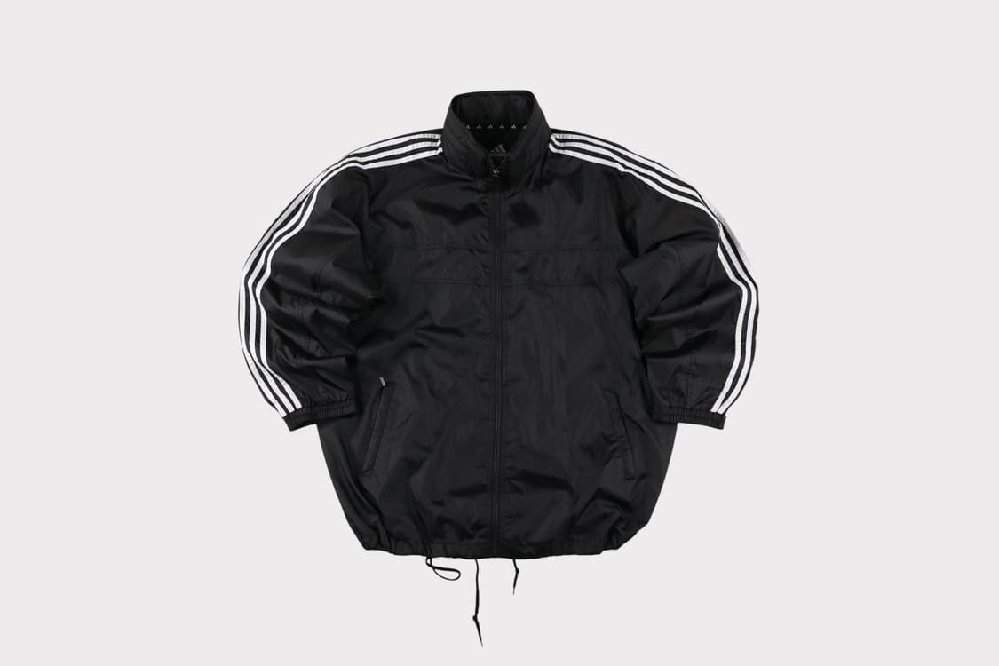 [XL] 90's 아디다스 올드스쿨 삼선 바람막이 상품이미지1
