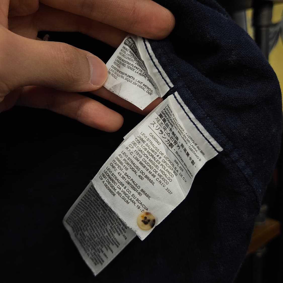 리바이스 크래프트 제패니즈 인디고 코튼 셔츠 N1130 상품이미지6