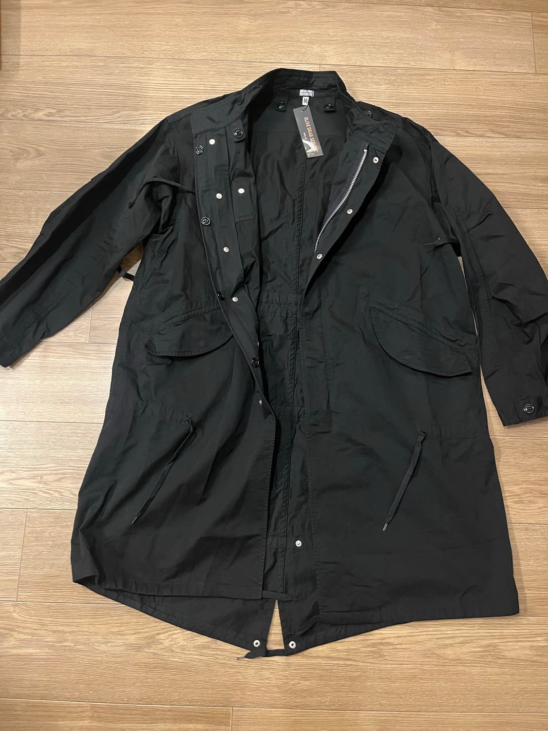 올리브 드랩 서비스 피어리스 파카 M 상품이미지1