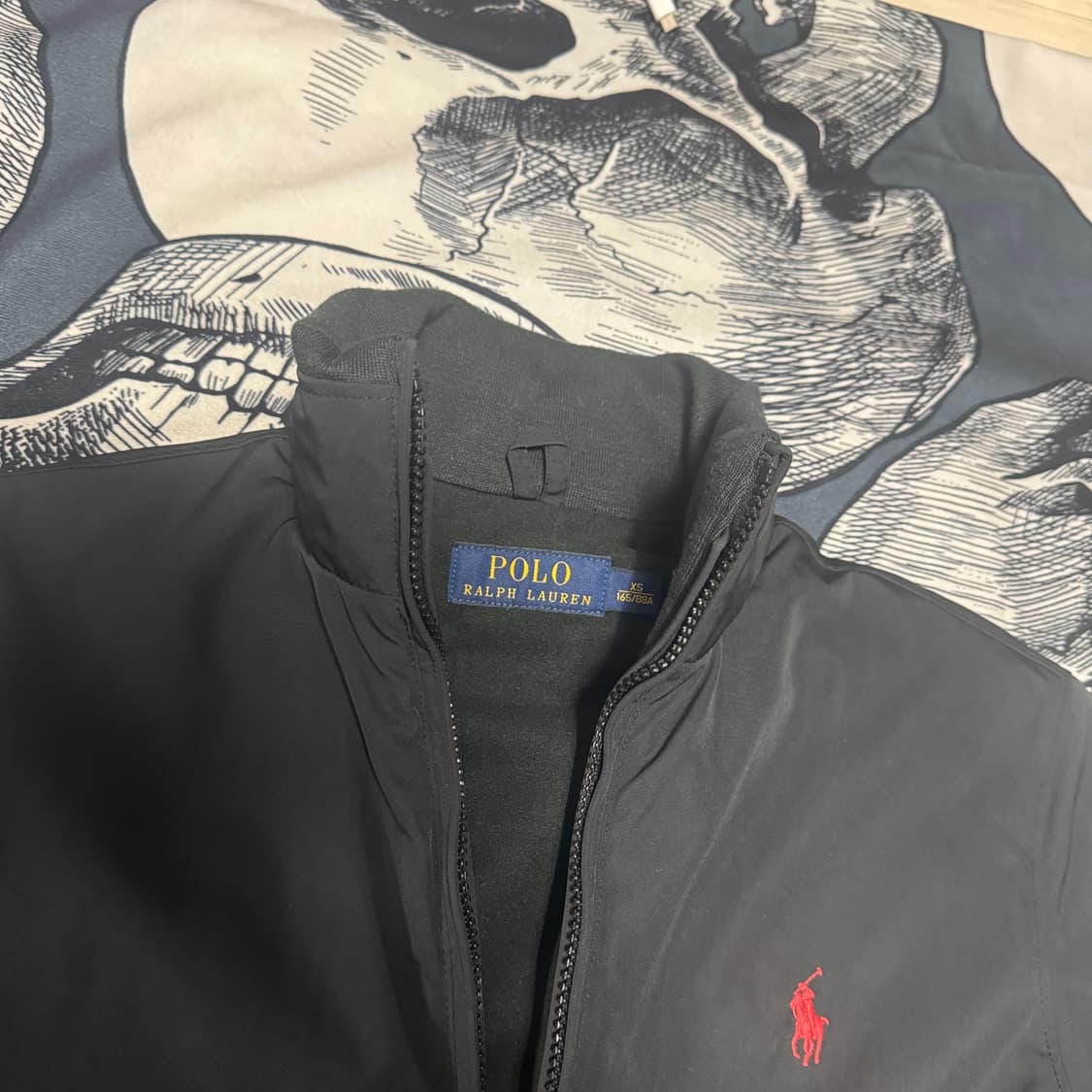 폴로랄프로렌 기모자켓 XS 사이즈 실착 90 정도 상품이미지4