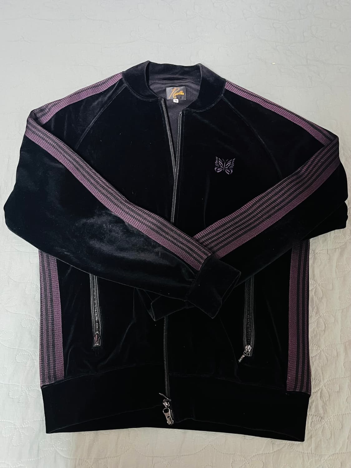 니들스 벨루어 트랙자켓 M 상품이미지1