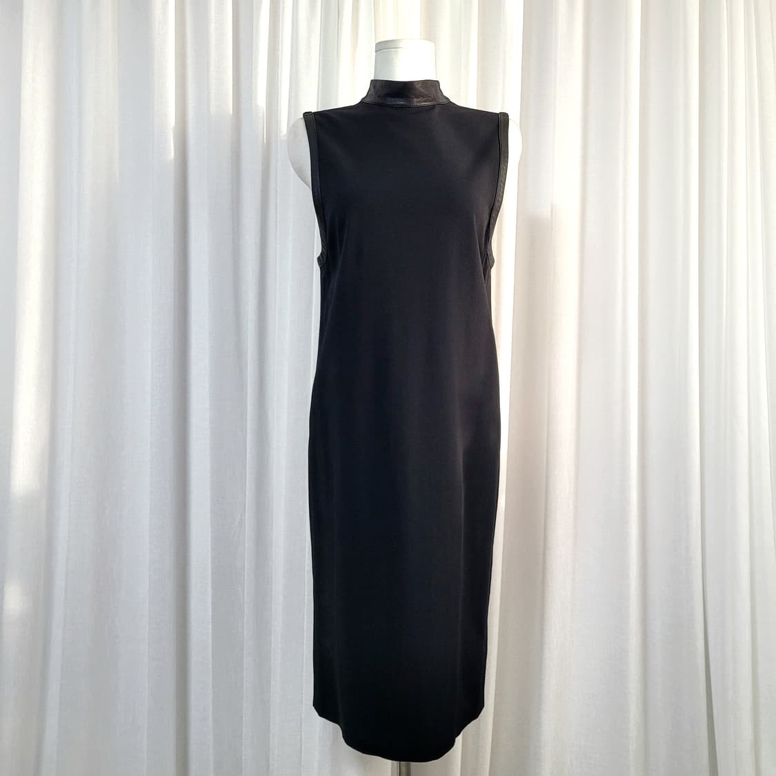 알렉산더왕 원피스 울38% 소가죽트리밍 (55) 상태최상/2회착/드라이완 상품이미지1