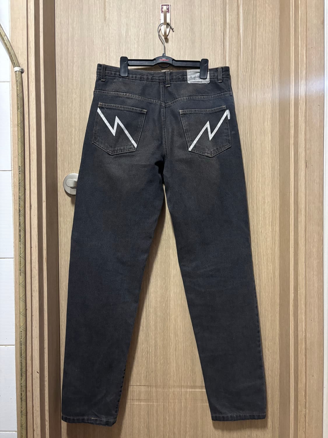 네이버후드 흑청 데님팬츠 상품이미지2