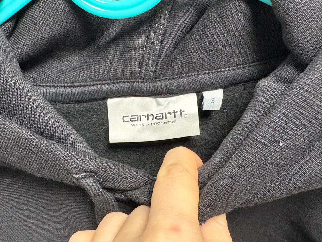 칼하트 WIP 후드 아메리칸 후드티 S 택포 상품이미지4