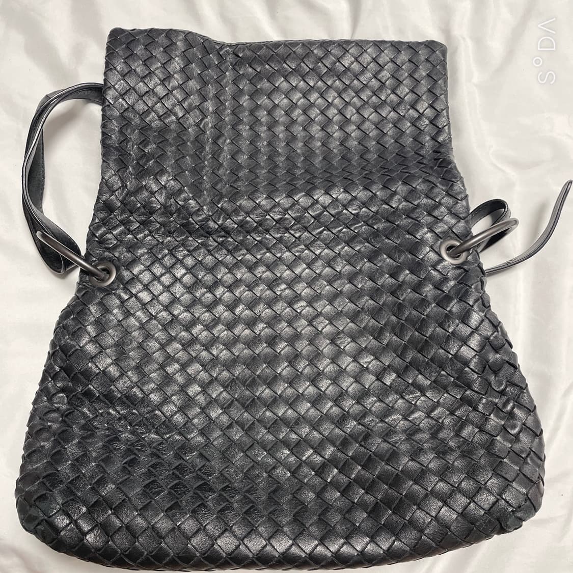 보테가 베네타 블랙 인트레치아토 숄더백 상품이미지5