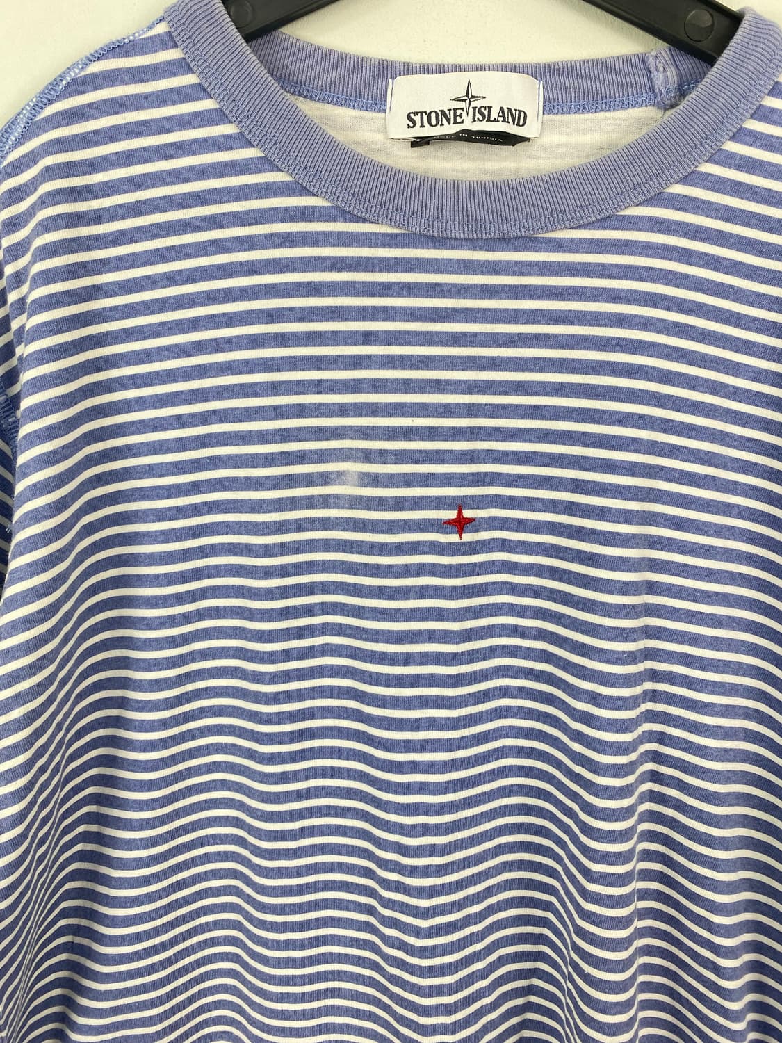 스톤아일랜드 마리나 스트라이프 반팔티 L 상품이미지5