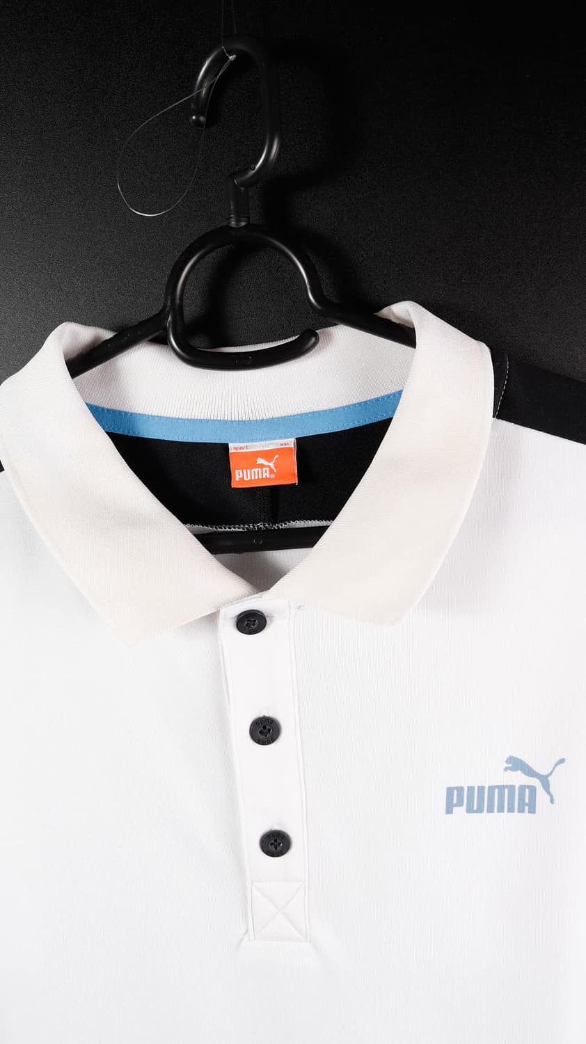 퓨마 흰색 카라티  상품이미지3